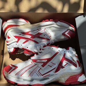 Balenciaga runners red/white